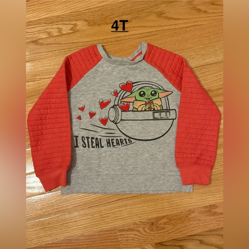 Star Wars, Gray & Red sweatshirt